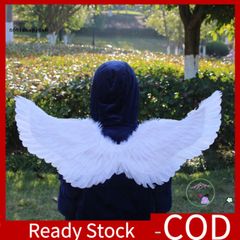 Cánh Thiên Thần Cosplay - Đôi Cánh Lông Vũ Tươi Sáng cho Trang Phục Hóa Trang và Tiệc Chụp Ảnh, Dây Đeo Co Giãn Thoải Mái