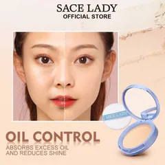 Phấn Phủ SACE LADY Kiềm Dầu Che Phủ Cao Lâu Tone 01 Classic Ivory 10g - Giúp Da Mịn Màng, Kháng Nước, Hoàn Hảo Cho Trang Điểm