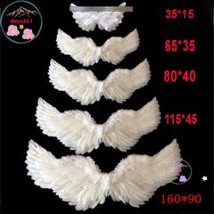 Bộ Cánh Thiên Thần Trắng Cho Bé - 11 Kích Cỡ Hóa Trang, Biểu Diễn, Chụp Ảnh Đẹp, Phụ Kiện Cosplay Sự Kiện