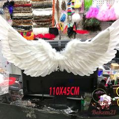 Cánh Thiên Thần Hóa Trang Lông Vũ - Phụ Kiện Cosplay Độc Đáo Cho Tiệc, Lễ Hội và Chụp Ảnh, Kích Thước Nhiều Màu Sắc