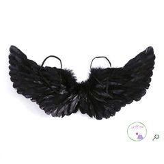 Cánh Đen Cosplay Bé Gái - Hóa Thành Thiên Thần hoặc Ác Quỷ Maleficent - Phụ Kiện Halloween Handmade ấn Tượng