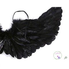 Cánh Đen Cosplay Bé Gái - Hóa Thành Thiên Thần hoặc Ác Quỷ Maleficent - Phụ Kiện Halloween Handmade ấn Tượng