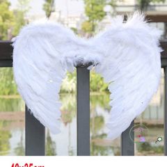 Set Cánh Thiên Thần Và Ác Quỷ Lông Vũ 60x40cm - Trang Phục Halloween Cosplay Cho Trẻ Em - Hàng Thiên Nhiên Thân Thiện Với Môi Trường