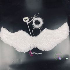 Cánh Thiên Thần Lông Ngỗng BBCOSPLAY - Phụ Kiện Hóa Trang Cho Trẻ Em, Nhiều Kích Thước Đáng Yêu, Cho Những Kỷ Niệm Thần Tiên