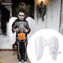 Cánh Thiên Thần Hóa Trang 3D Lông Vũ - Trang Phục Halloween Dễ Thương và Thời Trang Cho Tiệc Cosplay, Dịp Lễ Hội
