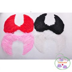 Cánh Thiên Thần Trắng Cosplay Chất Liệu Lông Vũ Cho Trẻ Em Và Người Lớn - Đồ Hóa Trang Tiệc Tùng, Lễ Hội, Chụp Ảnh