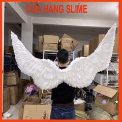 Bộ Cánh Thiên Thần Hóa Trang Nhiều Màu - Phụ Kiện Cosplay Halloween cho Trẻ Em và Người Lớn - Chất Liệu Lông Vũ Cao Cấp