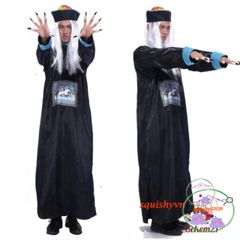 Bộ Trang Phục Cương Thi Hài Hước - Cosplay Hacker Cho Thanh Thiếu Niên và Người Lớn - Đồ Hóa Trang Độc Đáo