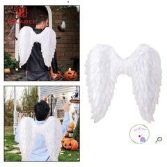 Cánh Thiên Thần Lông Vũ 3D - Trang Phục Halloween Độc Đáo Cho Cosplay, Tiệc Hóa Trang, Lễ Hội, Quà Tặng Thời Trang