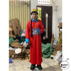 Bộ 3 Trang Phục Halloween Cương Thi, Thầy Pháp & Nhân Vật Bắt Ma - Thời Trang Hóa Trang Độc Đáo Cho Người Lớn