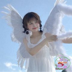 Cánh Thiên Thần Trắng & Cánh Ác Quỷ Đen Đỏ - Phụ Kiện Hóa Trang Cosplay Độc Đáo Dành Cho Trẻ Em và Người Lớn, Tiệc Tùng, Lễ Hội