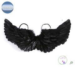 Cánh Thiên Thần Đen Trắng Cosplay - Phụ Kiện Thời Trang Hóa Trang Dành Cho Người Lớn & Trẻ Em - Quà Tặng Sinh Nhật