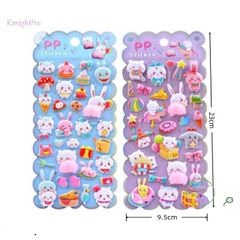 Miếng Dán 3D Hoạt Hình Động Vật K2nightFee - Phụ Kiện Trang Trí Điện Thoại Dễ Dàng & Độc Đáo, Giảm Căng Thẳng