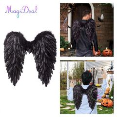 Cánh Thiên Thần Halloween 3D - Phụ Kiện Cosplay Lông Vũ Mềm Mại Cho Tiệc Tùng và Lễ Hội Hóa Trang