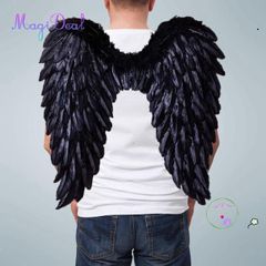 Cánh Thiên Thần Halloween 3D - Phụ Kiện Cosplay Lông Vũ Mềm Mại Cho Tiệc Tùng và Lễ Hội Hóa Trang