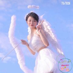Cánh Thiên Thần Hóa Trang - Đôi Cánh Đen Trắng/Đỏ/Rosa Cho Cosplay Thiên Thần Hoặc Ác Quỷ - Phụ Kiện Tiệc Tùng Thời Trang Nữ