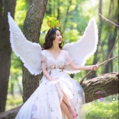 Cánh Thiên Thần Hóa Trang - Đôi Cánh Đen Trắng/Đỏ/Rosa Cho Cosplay Thiên Thần Hoặc Ác Quỷ - Phụ Kiện Tiệc Tùng Thời Trang Nữ