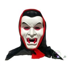 Bộ Trang Phục Ma Cà Rồng Halloween Hai Mặt Kèm Mặt Nạ - Áo Choàng Đen Đỏ Cho Trẻ Em và Người Lớn, Trang Phục Cosplay Dịp Lễ