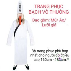 Bộ Đồ Hóa Trang Halloween Cương Thi & Pháp Sư - Trang Phục Cosplay Huyền Bí Cho Trẻ Em, Giao Hàng Tận Nơi