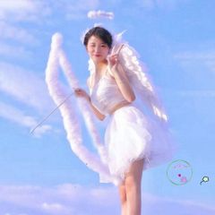 Cánh Thiên Thần Trắng Mềm Mại Cosplay Halloween cho Trẻ Em và Người Lớn - Phụ Kiện Thời Trang Thần Tình Yêu, Đủ Màu Sắc