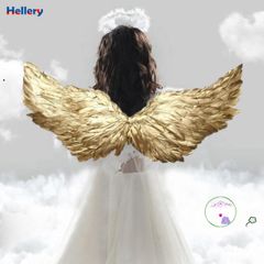 Cánh Thiên Thần Dễ Thương cho Bé Gái - Đạo Cụ Hóa Trang Cosplay Lông Vũ cho Tiệc Tùng và Dịp Lễ
