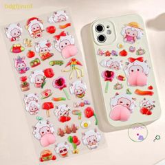 Miếng Dán Cừu Con 3D Mềm Mại - Trang Trí Điện Thoại Dễ Thương Cho Bé Gái - Quà Tặng Độc Đáo