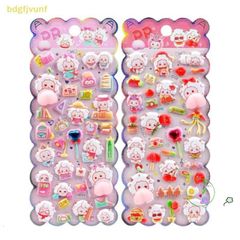 Miếng Dán Cừu Con 3D Mềm Mại - Trang Trí Điện Thoại Dễ Thương Cho Bé Gái - Quà Tặng Độc Đáo