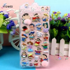Miếng Dán 3D Hoạt Hình Dễ Thương YOWEI - Trang Trí Điện Thoại Doremon Cho Bé Gái - Hình Dán Bong Bóng Ngộ Nghĩnh