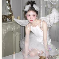 Cánh Thiên Thần và Ác Quỷ Halloween - Phụ Kiện Hóa Trang Lông Vũ Khổng Lồ, Quà Tặng Độc Đáo Cho Người Lớn và Trẻ Em