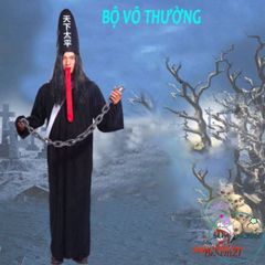 Bộ Đồ Halloween Huyền Bí - Trang Phục Pháp Sư, Cương Thi, Hắc Bạch Vô Thường Dành Cho Người Lớn, Hoàn Hảo Cho Tiệc Hóa Trang