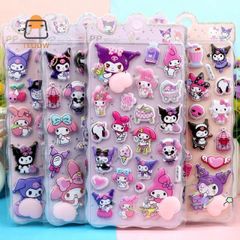 Miếng Dán 3D Kawaii Hello Kitty Mềm Mại - Trang Trí Laptop, Sổ Tay, Vỏ Điện Thoại - Quà Tặng Độc Đáo Cho Fans Kawaii