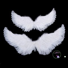 Bộ Hóa Trang Thiên Thần Bé Gái - Cánh Lông Vũ Cho Halloween & Giáng Sinh - Phụ Kiện Lễ Hội An Toàn, Thân Thiện Với Môi Trường