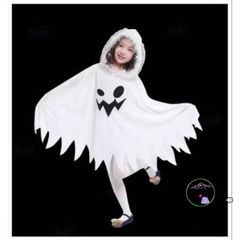 Bộ Trang Phục Hóa Trang Ma Quái Cho Người Lớn - Áo Choàng, Mặt Nạ & Găng Tay Halloween Đầy Kinh Dị Dành Cho Trẻ Em