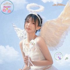 Bộ cosplay cánh thiên thần trắng và cánh ác quỷ đen 160x90cm - Phụ kiện hóa trang tiệc tùng, Halloween cực chất, sành điệu