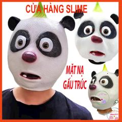 Mặt Nạ Gấu Panda Hóa Trang - Khẩu Trang Halloween Dễ Thương Cho TikTok, Video & Sự Kiện Hóa Trang