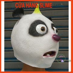 Mặt Nạ Gấu Panda Hóa Trang - Khẩu Trang Halloween Dễ Thương Cho TikTok, Video & Sự Kiện Hóa Trang