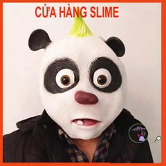 Mặt Nạ Gấu Panda Hóa Trang - Khẩu Trang Halloween Dễ Thương Cho TikTok, Video & Sự Kiện Hóa Trang