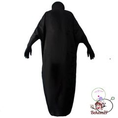 Set Cosplay Vô Diện - Áo Choàng Đen & Mặt Nạ Huyền Bí Cho Người Lớn Trẻ Em, Thời Trang Ma Quái, Xu Hướng Độc Lạ