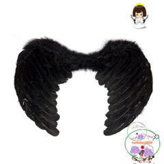 Cánh Thiên Thần Trắng/Đen Hóa Trang Halloween - Cánh Ác Quỷ Đen & Cánh Đỏ Hồng Cosplay Đẹp & Bền, Phù Hợp Trẻ Em & Người Lớn