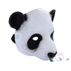 Mặt nạ Halloween động vật HOUCHU - Gấu trúc & Khỉ đột, Phụ kiện hóa trang độc đáo cho lễ hội và biểu diễn vui nhộn