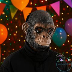 Mặt Nạ Gấu Đen BLACKBEAR - Phụ Kiện Halloween Độc Đáo Cho Cosplay, Tiệc Hóa Trang, Thú Vị và Khác Biệt