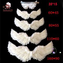 Cánh Lông Vũ Thiên Thần & Ác Quỷ - Đạo Cụ Chụp Ảnh Halloween, Phụ Kiện Cosplay Unisex, Dành Cho Tiệc Bachelorette