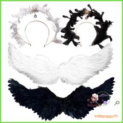 Gậy Bờm Hóa Trang Halloween - Cánh Ác Quỷ và Thiên Thần Cho Trẻ Em và Người Lớn - Phụ Kiện Tiệc & Biểu Diễn