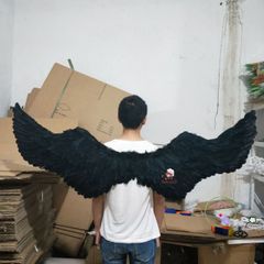 Cánh Thiên Thần Trắng & Cánh Ác Quỷ Đen - Phụ Kiện Hóa Trang Cosplay Halloween Cho Trẻ Em & Người Lớn, Đồ Chơi Tiệc Tùng