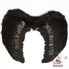Cánh Thiên Thần Trắng & Cánh Ác Quỷ Đen - Phụ Kiện Hóa Trang Cosplay Halloween Cho Trẻ Em & Người Lớn, Đồ Chơi Tiệc Tùng