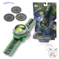 Đồng hồ 3D Ben 10 Chiếu Hình Siêu Hot cho Trẻ Em - Phát Sáng Nhân Vật Hoạt Hình Bảo Vệ Trái Đất