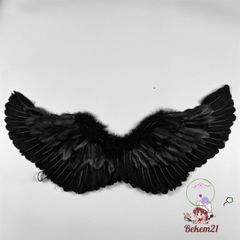 Cánh Thiên Thần Ác Quỷ Cosplay Đen/Trắng - Phụ Kiện Hóa Trang Tiệc Tùng cho Người Lớn & Trẻ Em - Đồ Biểu Diễn Độc Đáo