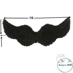 Bộ Cánh Thiên Thần Cosplay Trắng-Đen - Phụ Kiện Hóa Trang Huyền Bí Cho Tiệc Halloween Và Sự Kiện Đặc Biệt
