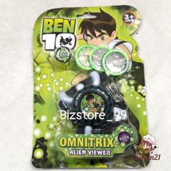 Đồng hồ đeo tay Ben 10 siêu ngầu cho bé - Đồ chơi thẻ bài mô phỏng điện thoại Ben 10, an toàn và thú vị cho trẻ em
