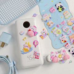 Hình Dán Động Vật Ngộ Nghĩnh Mềm Mại - Trang Trí Cốc Nước DIY Dễ Thương Cho Trẻ Em - Quà Tặng Độc Đáo Thủ Công Mỹ Nghệ